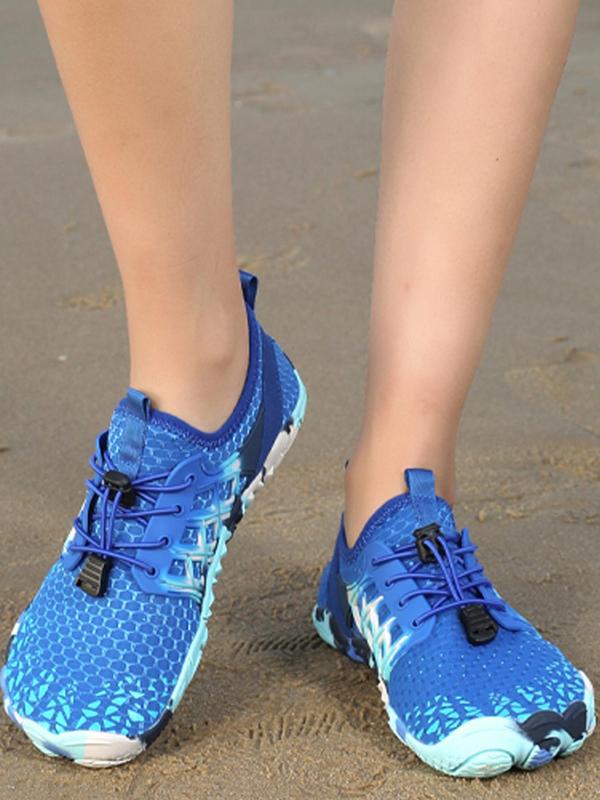 Women's Sporty Lace Up Mesh Breathable Quick Drying Creek Shoes, Casual Comfortable Non-slip Creek Shoes, Multifunctional Yoga Shoes for Women & Girls 0