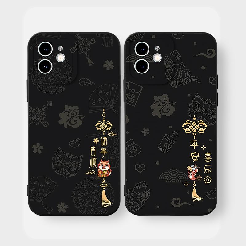 JURSUE Ốp lưng nam nữ cặp đôi dễ thương đẹp độc lạ nghệ thuật ngộ nghĩnh chống sốc chống bẩn mềm cho iPhone 17 Air 16 15 14 13 12 11 PRO MAX SE 2020 X XR XS ip 8 7 Plus kute YYY4405