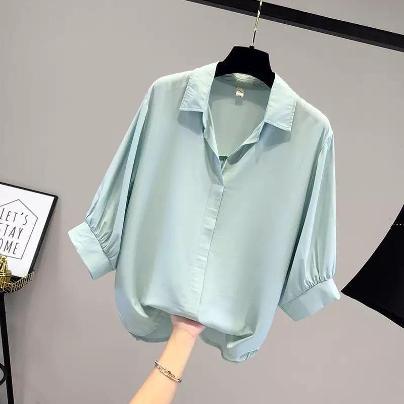 Kalea Blouse - Ukuran S M L XL XXL 3XL 5L -  Blouse Jumbo - Atasan Jumbo - Blouse Big Size