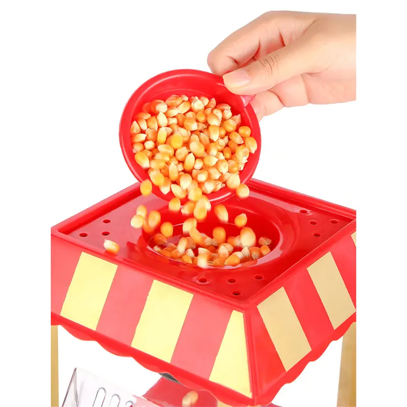Popcron | Mesin Popcron Mini |  Mesin Carnival Electric Popcorn Maker Hot Air Corn Machine 1200W - MP-2800 - Red 5