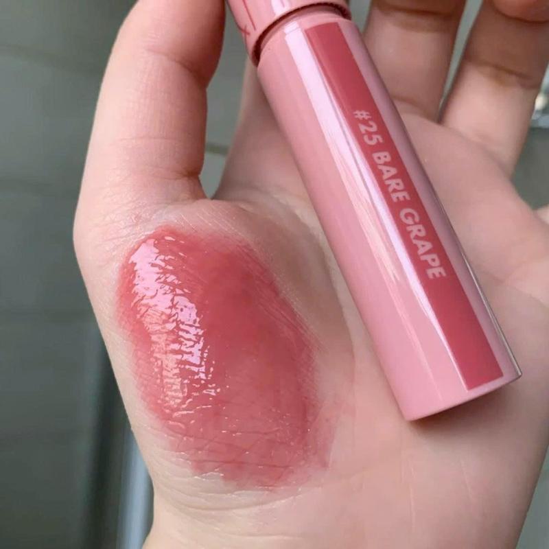 Son Tint Bóng LÌ Romand Juicy 25 Bare Grape   Hồng Beige  