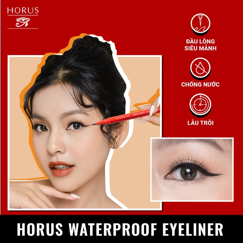 (Quà tặng 1 mút)Horus Kẻ mắt Water Proof Eyeliner Ver 2 4