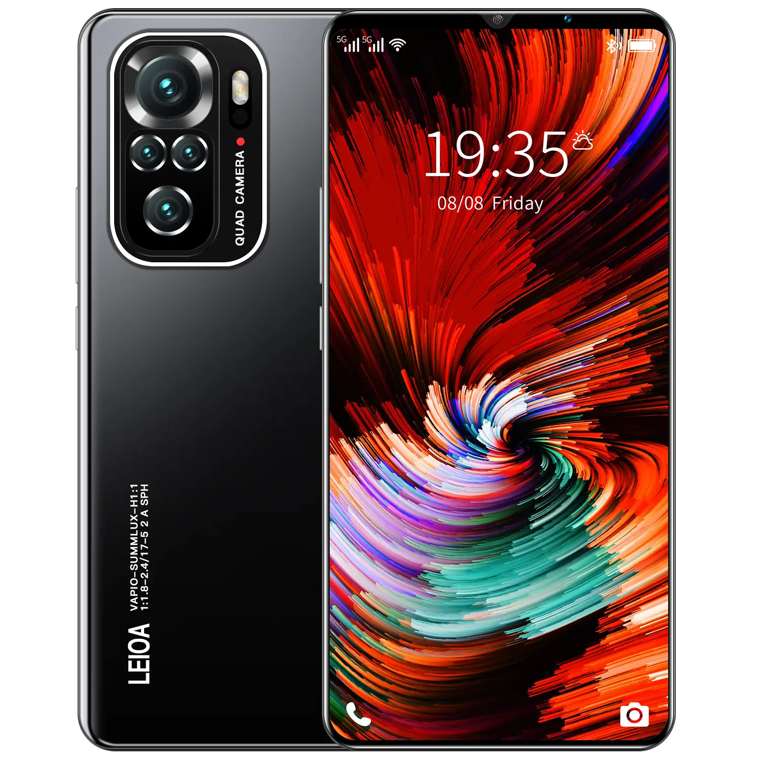 Note10 Ultra+  High Quality  Smartphone 5.5Inch 5G Mobile Phone OEM Android Smartphone 8+128GB Dual SIM Smartphone Cell Phone