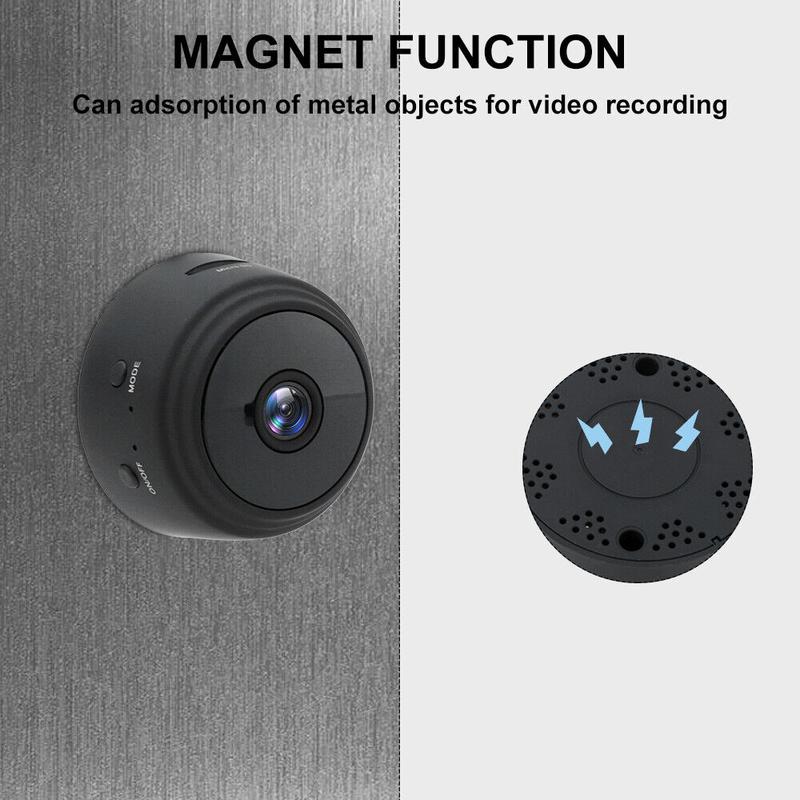 1080P HD WiFi Wireless Mini IP Camera Home Security Night Vision Cam CCTV DVR +32GB Adjustable Button 3