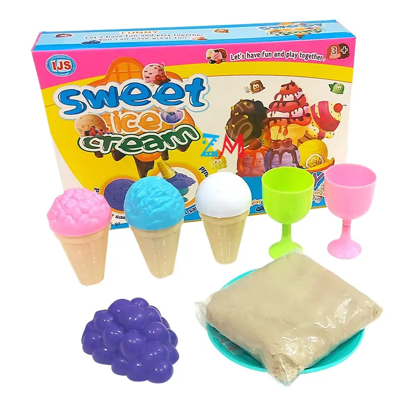 Mainan Pasir Ajaib Sweet Ice Cream - Mainan Anak-anak - Toys 1