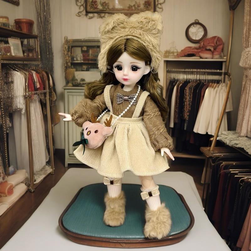  Búp bê Bông Tuyết cao 30cm mẫu mới kèm váy áo Đồ chơi cho bé gái - Toy 