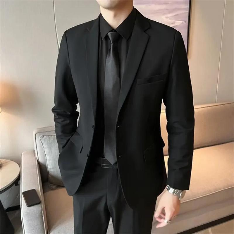 Bộ vest cưới nam phong cách Hàn Quốc, trang phục công sở nam tốt nhất, dáng ôm…