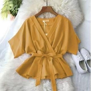 Bianca Blouse - Atasan Wanita Terbaru Blouse Baju Lebaran Atasan Top Atasan Murah Atasan Muslim Kekinian Pakaian Wanita 1