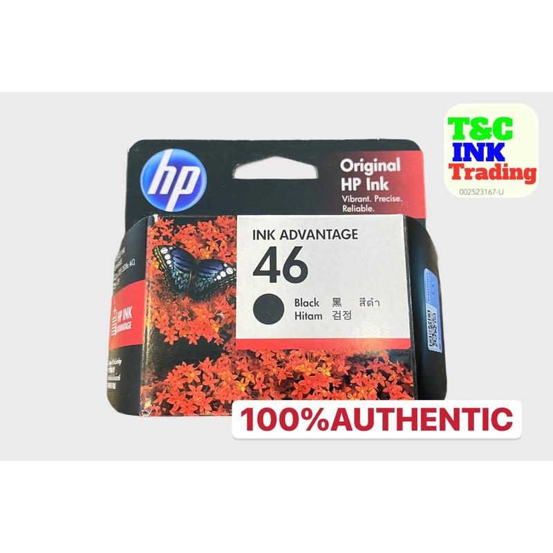 Original HP 46 Ink Cartridge Printer Cartridges Office Toner - TikTok ...