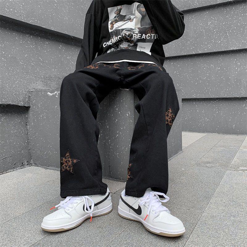 Product Introduction of Quần Dài Nam Maillard Thể Thao, Thương Hiệu Thời Trang Đường Phố Cao Cấp Mỹ, In Chữ, Phong Cách Hip Hop, Ống Rộng, Dáng Suông, Ống Đứng, Bộ Sưu Tập Xuân / Hè 2024 Menswear Lưng Cao Pants 7