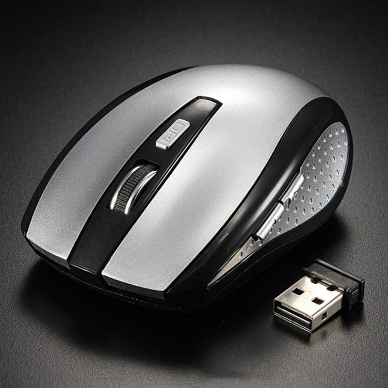 Chuột chơi game không dây chuột vi tính không dây 1200DPI 2.4GHz Bộ thu USB dành cho PC và máy tính xách tay phù hợp dân văn phòng học sinh sinh viên