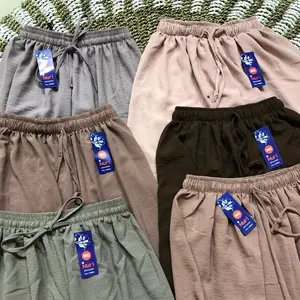 Kulot Crinkle Higwaist Model Tali Serut Fit To XL-XXL jumbo Standar 1 Airflow Nyaman.