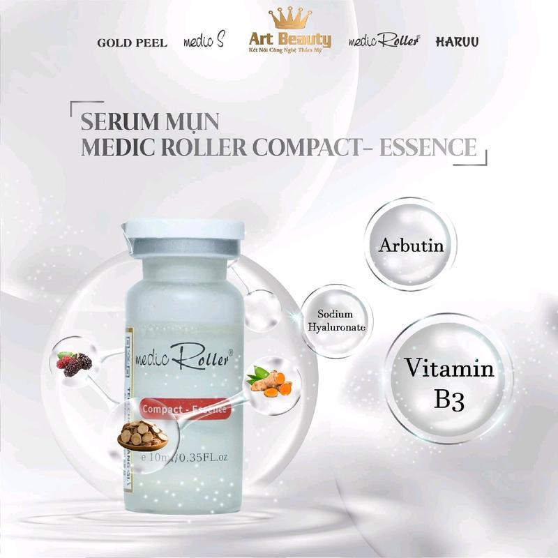[chính hang] serum mụn medic roller 10ml tẩy tế bào chết salicylic acid
