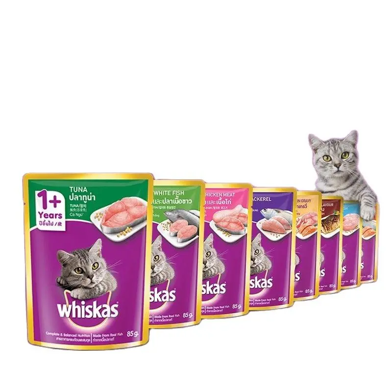 [Thùng 28 Gói] Pate Whiskas Cho Mèo Gói 80g - Thùng 28 Gói Pate Cho Mèo Con & Mèo Trưởng Thành 2