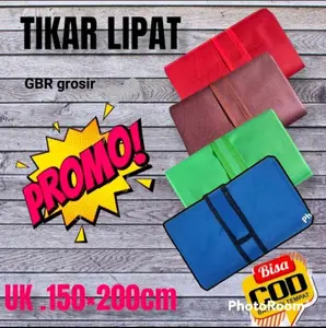 TIKAR LIPAT 200x150 TIKAR PIKNIK TIKAR POLOS TIKAR KARPET TAMASYA PORTEBLE Camping