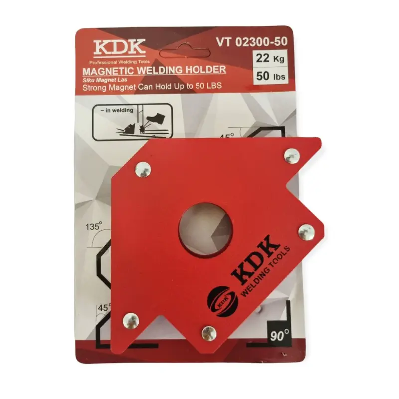 KDK Siku Magnet Las 4 Inch 50 Lbs 22KG - Magnetic Welding Holder 50lbs - SIKU MAGNET 3'' 0