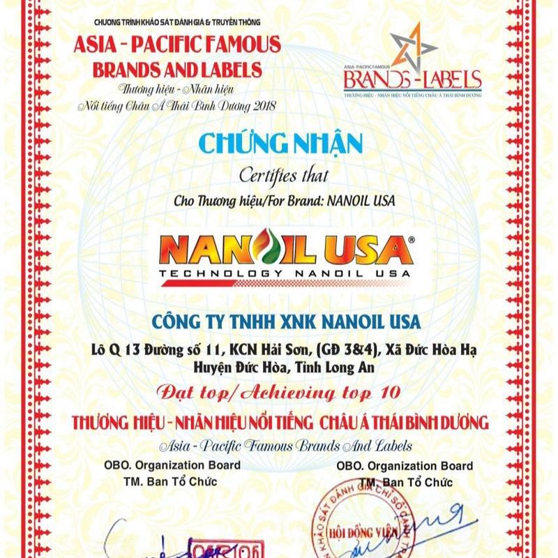 Dầu nhớt xe số NANOIL USA 10W40 & 10W50 SP (0,8L - 1L - 1.2L - 1.3L)  [MUA 1 TẶNG PHỄU, MUA 2 TẶNG KHAY XÃ NHỚT] 6