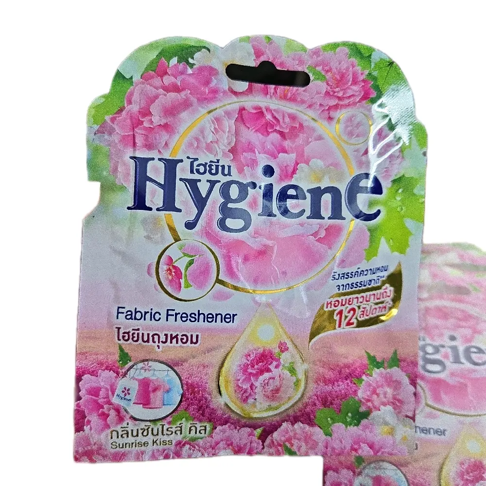 túi thơm HYGIENE thái lan treo xe hơi,tủ  quần áo, phòng,nhất là mùi ẩm ướt các chị treo tủ vừa thơm  cừa chống khuẩn