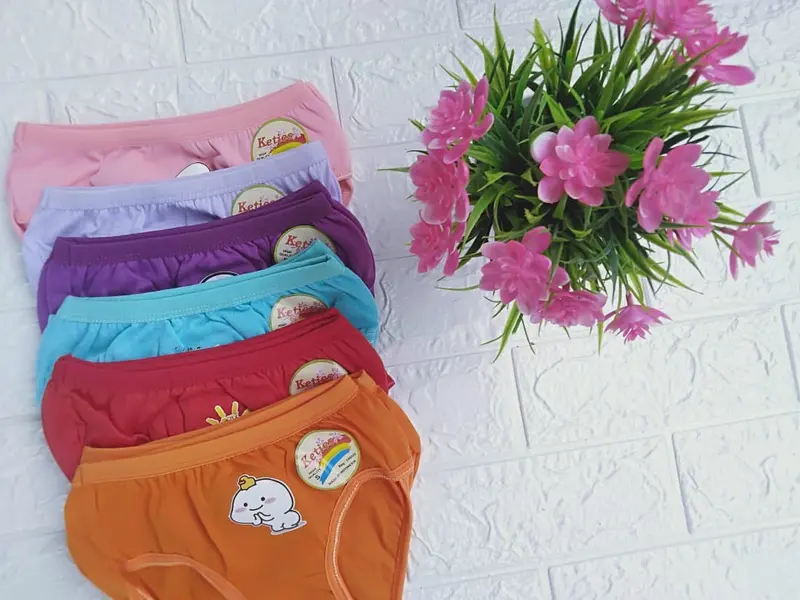 cd anak permpuan ketis Katun Cewek Motif Fashion Perempuan 5