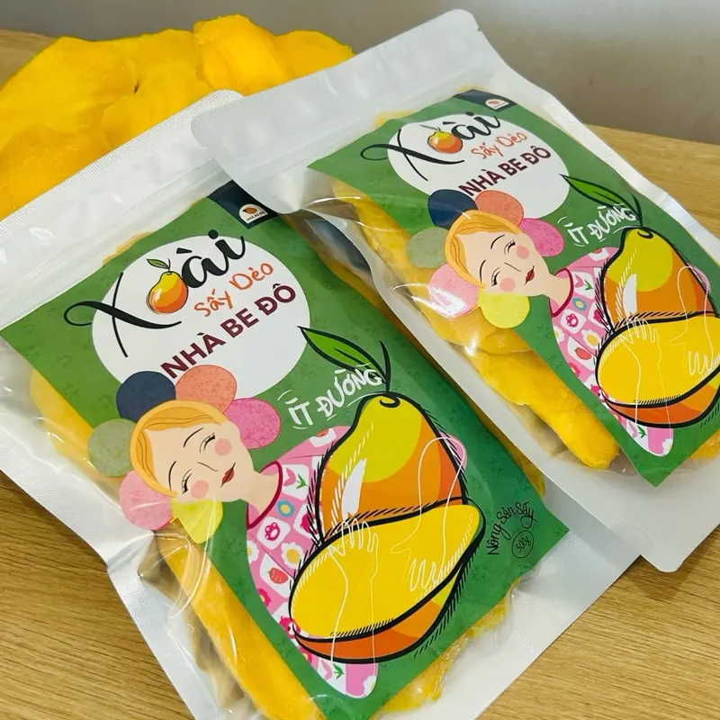 1KG XOÀI MIẾNG CHUA 7 NGỌT 3- NHÀ BE ĐÔ 0