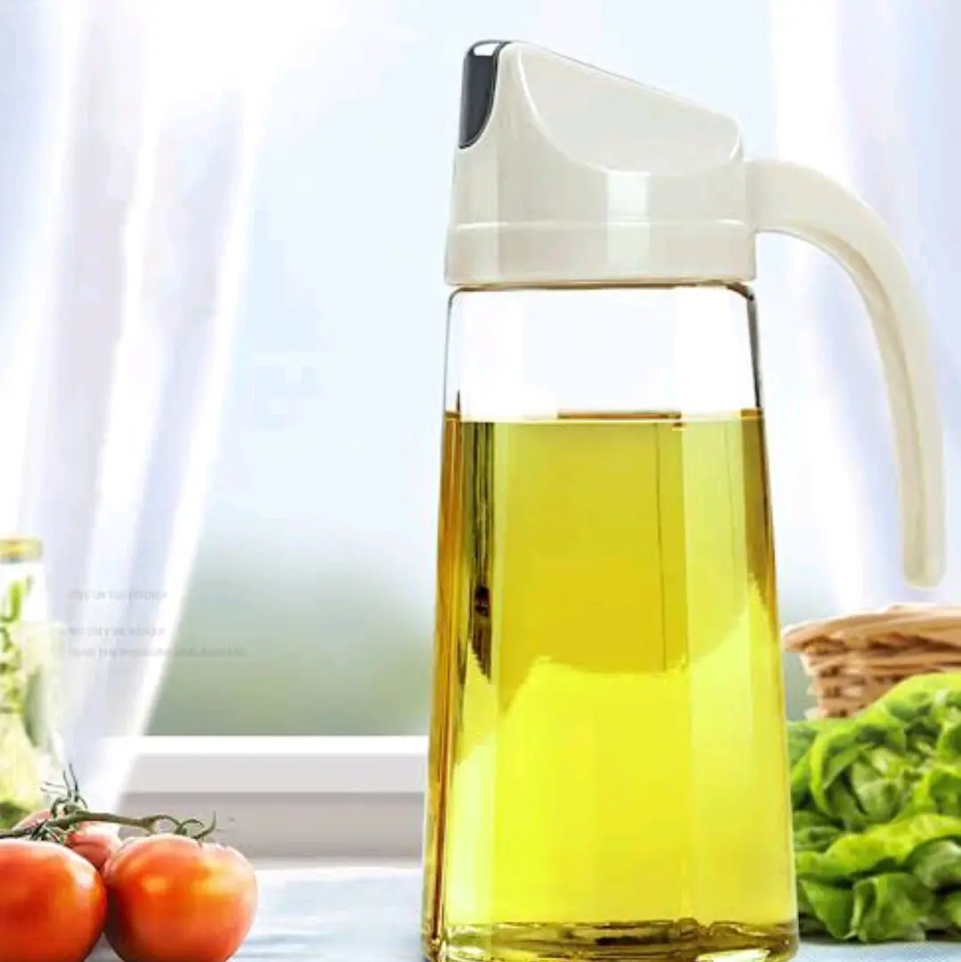 Botol Minyak Goreng / Tempat Minyak 630ml / Botol Kaca Minyak Dapur