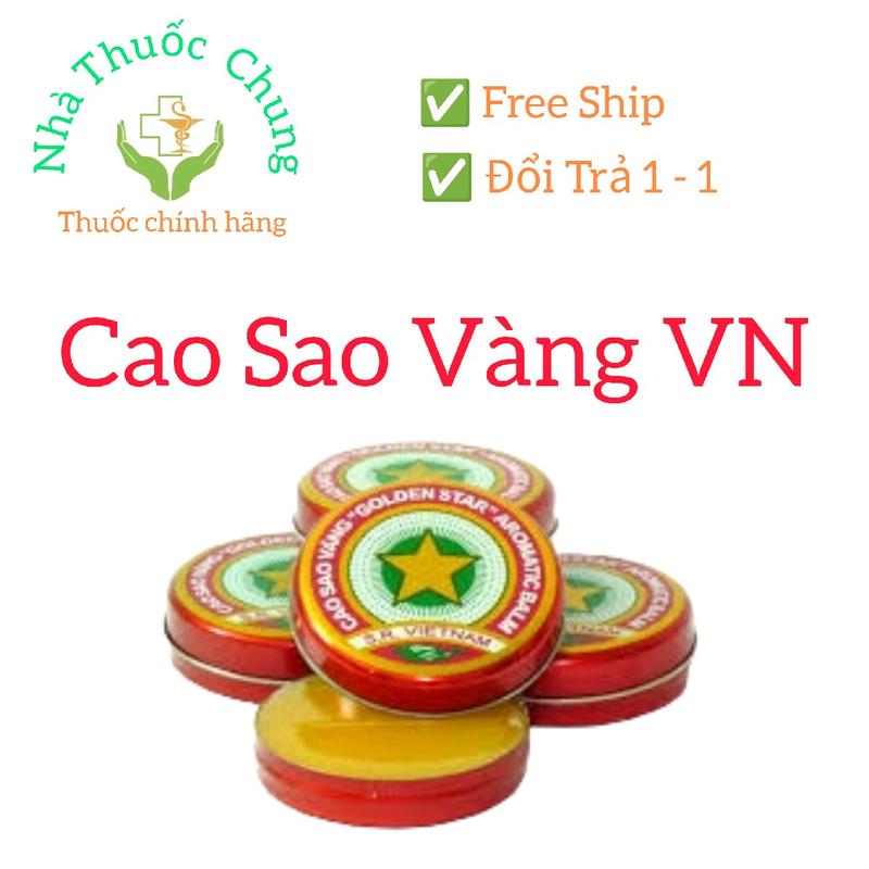 Cao Sao Vàng Việt Nam Thoa Ngoài Da ( lọ 3g) 0