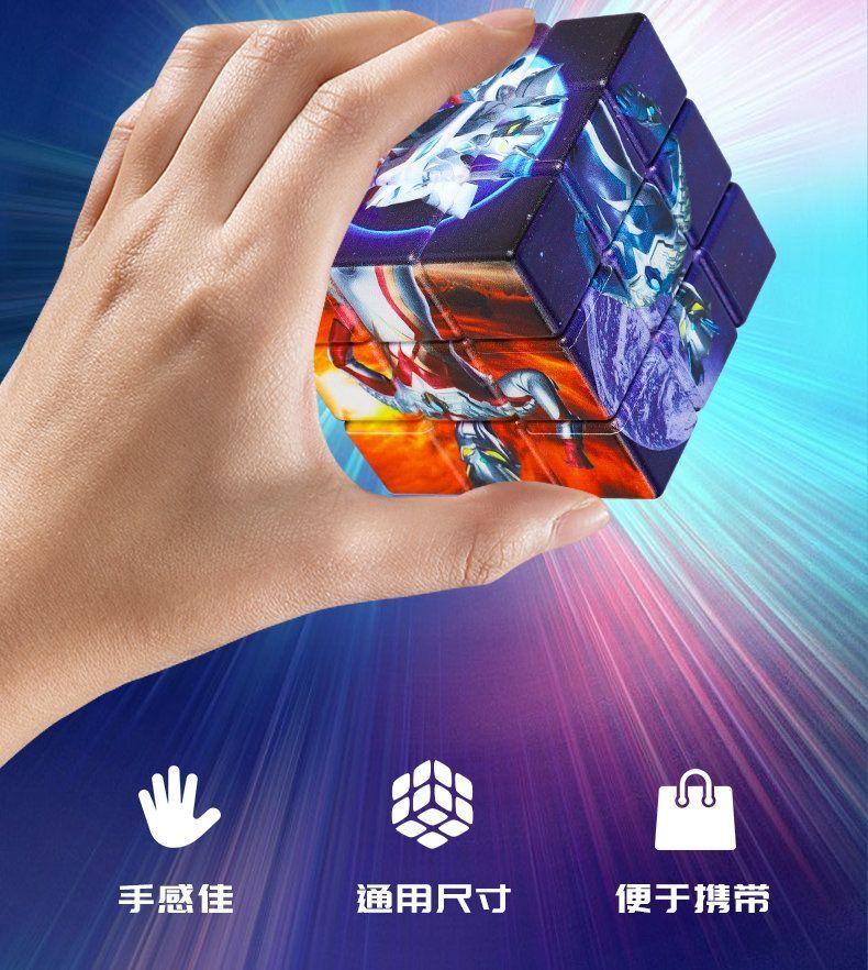 Product Introduction of Khối Rubik, Thứ Ba Siêu Nhân, Phát Triển Trí Thông Minh, Thích Hợp Cho Bé Trai Và Bé Gái, Thử Thách Khó, Trơn Tru, Đồ Chơi Giảm Căng Thẳng, Cho Trẻ Em 5