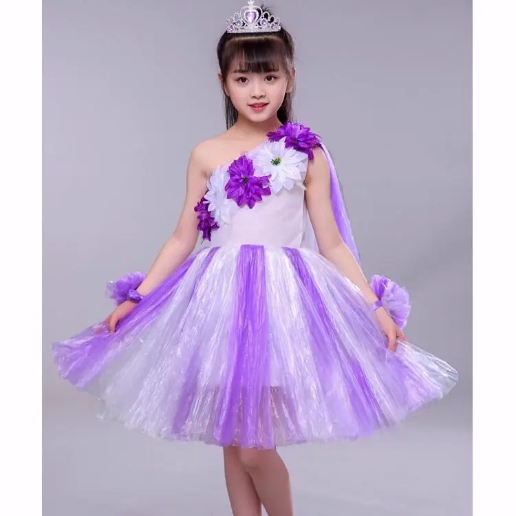Quần Áo Trẻ Em Bé Gái, Bảo Vệ Môi Trường, Biểu Diễn Trình Diễn Thời Trang Và Catwalk, Phong Cách Tự Làm Bằng Tay, Thích Hợp Cho Mẫu Giáo, Cha Mẹ-Bé, Hàng Mới Về 2