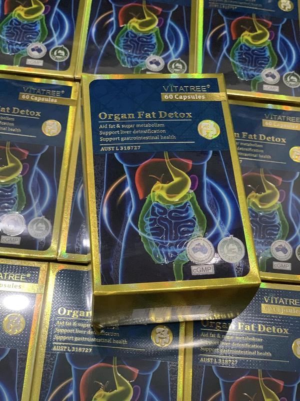 Viên Uống Thải Độc Mỡ Nội Tạng Vitatree 60 viên