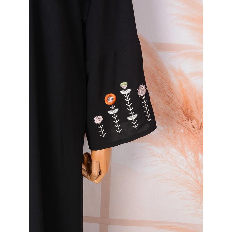 Product Introduction of Abaya Trkiye, Hàng Mới Về, Phong Cách Hồi Giáo, Thêu, Đầm Áo Choàng Thường Ngày Áo Cardigan, Trang Phục Nữ 8