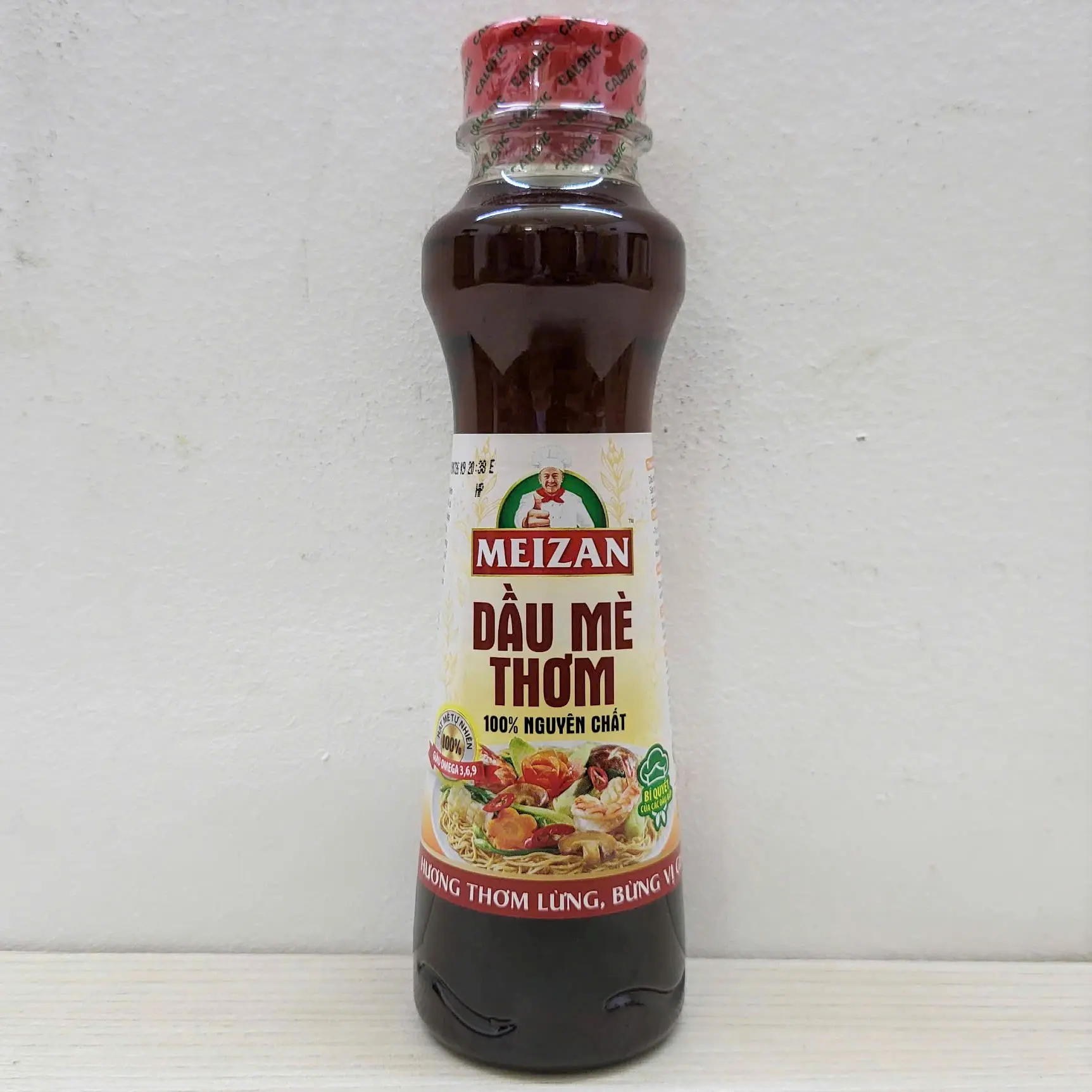 MEIZAN (Chai pet 250ml) DẦU MÈ THƠM NGUYÊN CHẤT Pure Sesame Oil (HALAL)