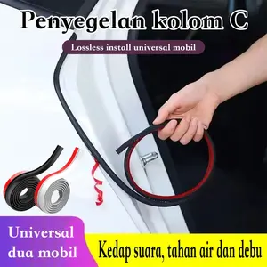 Seal Karet Mobil Universal - Tahan Debu & Anti Bocor, Peredam Suara Ekstra | Mudah Dipasang untuk Pintu, Bagasi & Atap | Perlindungan Optimal dari Air, Getaran, dan Kebocoran