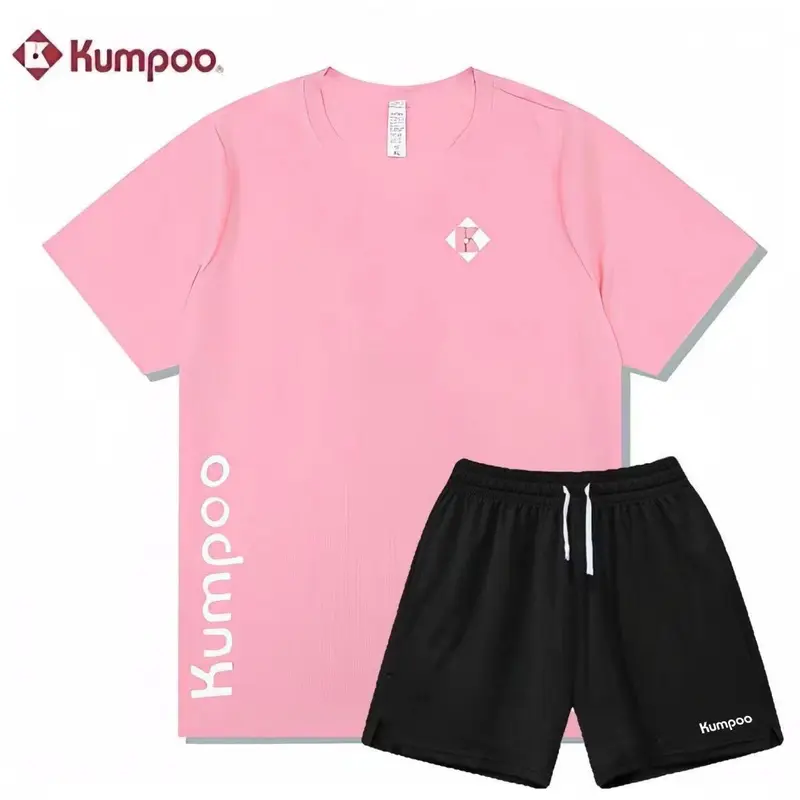 Bộ Đồ Cầu Lông Kumpoo, Hàng Mới Về Mùa Hè, Dành Cho Nam Và Nữ, Nhanh Khô, Áo Phông Thoáng Khí, Thích Hợp Cho Các Sự Kiện Thể Thao, Quần Đùi Tập Luyện Thi Đấu, ngắn Tay, Phong Cách 2024 5