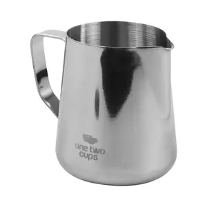 Milk Jug teko Gelas Pitcher Kopi Espresso Latte Art Stainless Steel 150ml 200ml 350ml 600ml milk frother murah