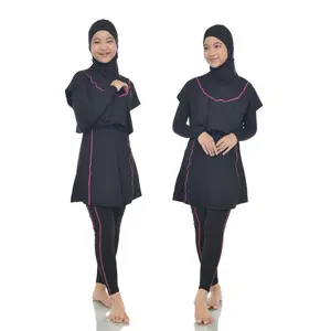 Baju renang anak muslim syar'i usia 9-15 tahun baju renang muslimah setelan baju renang bahan premium Remaja Wanita