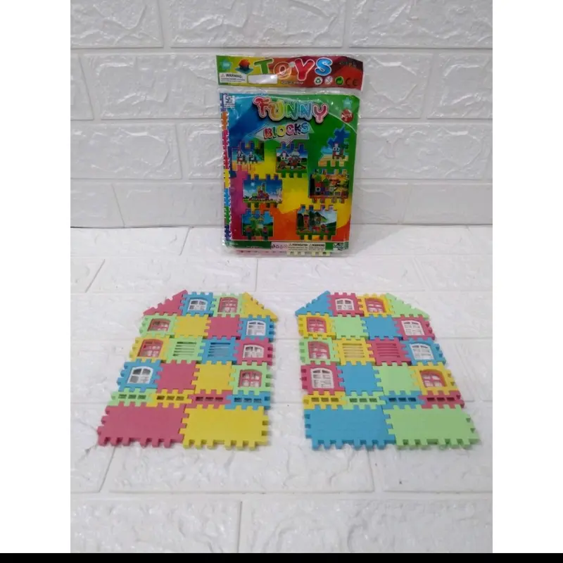 MAINAN BONGKAR PASANG RUMAH TERMURAH KODE 333 Game Cowok Cewek Anak Blok Toys Anak Blok Toys 3