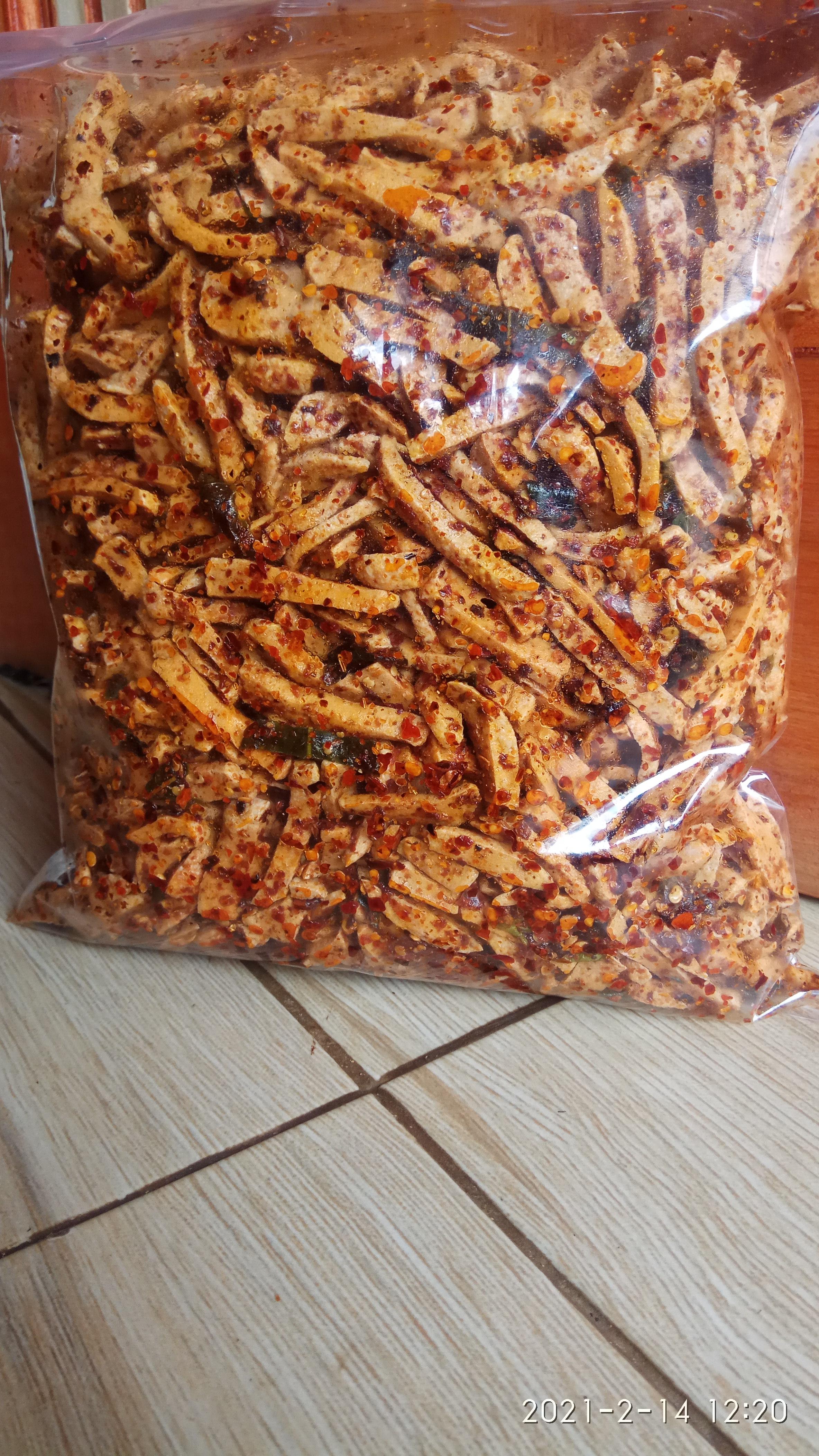 BASRENG STIK PEDAS DAUN JERUK 1KG food snacks Makanan Camilan