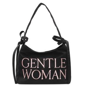 กระเป๋าผ้าแคนวาส Gentlewoman กระเป๋าสะพายสตรี ดีไซน์กุทัณฑ์ กระเป๋าถือ รุ่นใหม่ 2025 มี 7 สี ความจุมาก tote  bags shoulder  bag