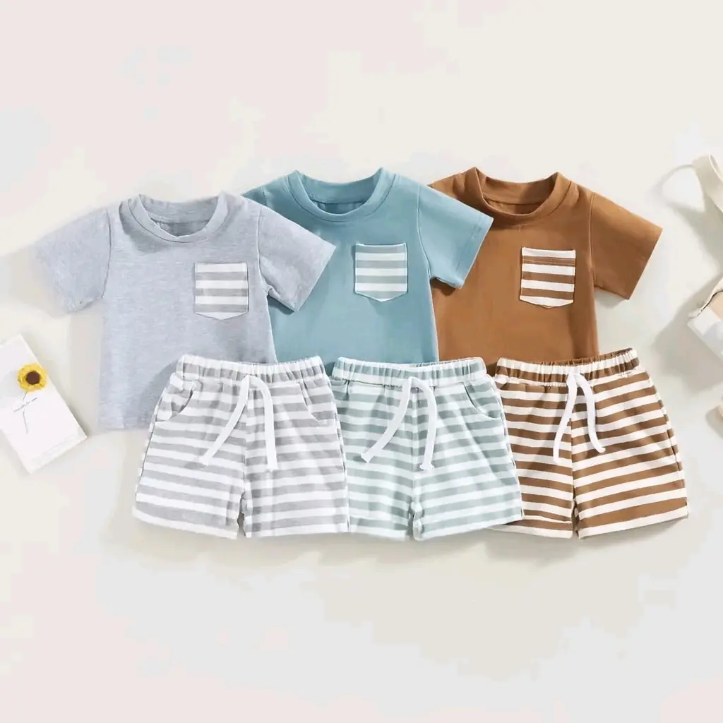 Baju setelan anak 6 bulan-4 tahun Nyaman Katun Bayi