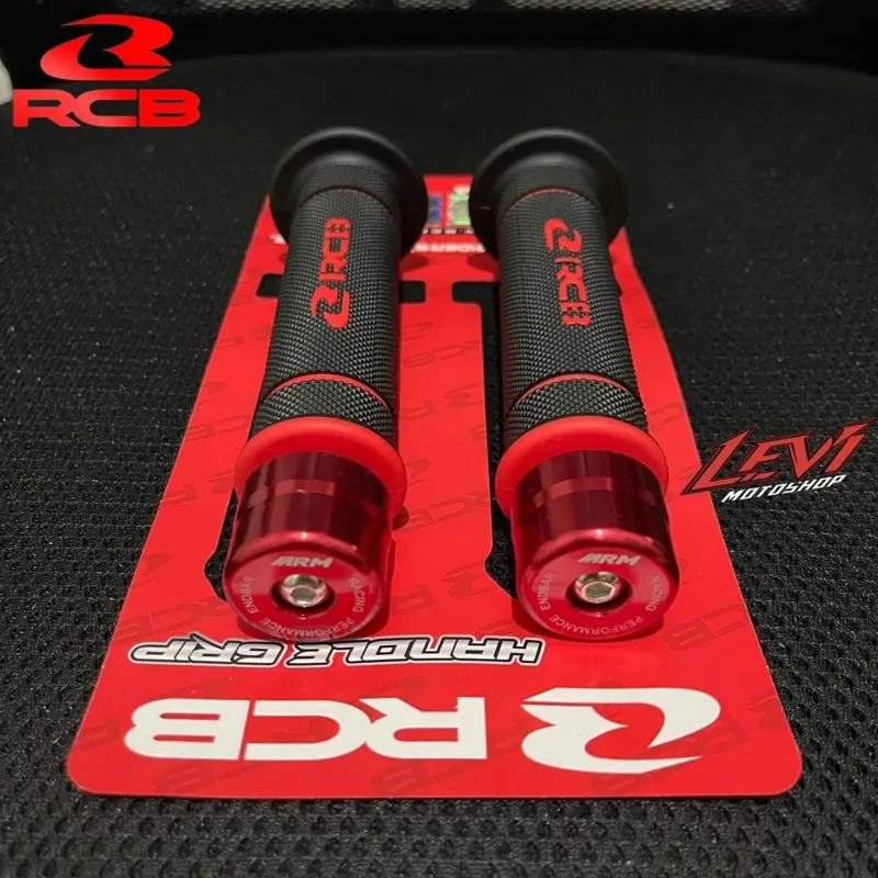 [OSO] Handgrip RCB HG55 Original 100%+ Jalu Stang ARM Bulat CNC Anti Karat Universal Untuk Semua Motor 2