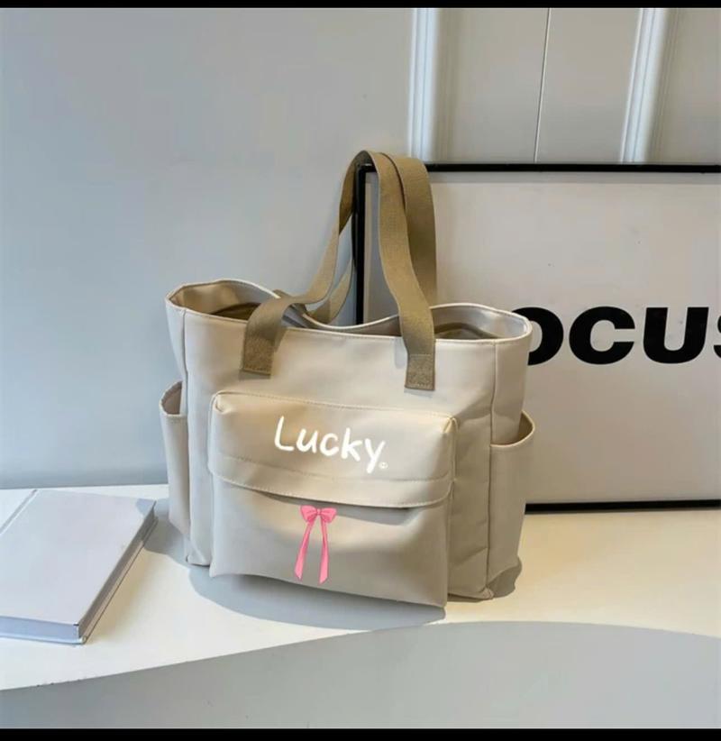 Product Introduction of TÚI TOTE ĐEO VAI ĐA NĂNG, VẢI CANVAS,CÓ KHÓA KÉO MIỆNG, ĐỂ VỪA LAPTOP 14INCH, SÁCH VỞ A4 Bag Nữ Túi Đeo Vai 21