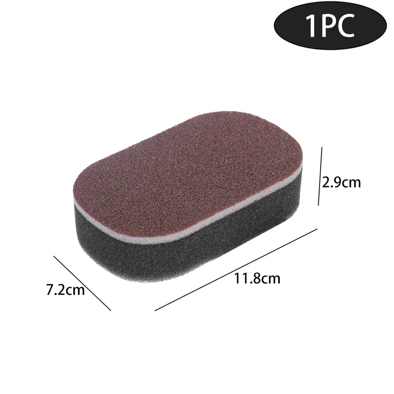 Miếng Cọ Rửa Nhà Bếp Nhám, Bộ 5 Cái, Chà Ma Thuật, Bọt Biển Nồi Bát, Nồi Dày, Loại Bỏ Vết Dầu, Thích Hợp Để Rửa Chén, Cụ Thể 7