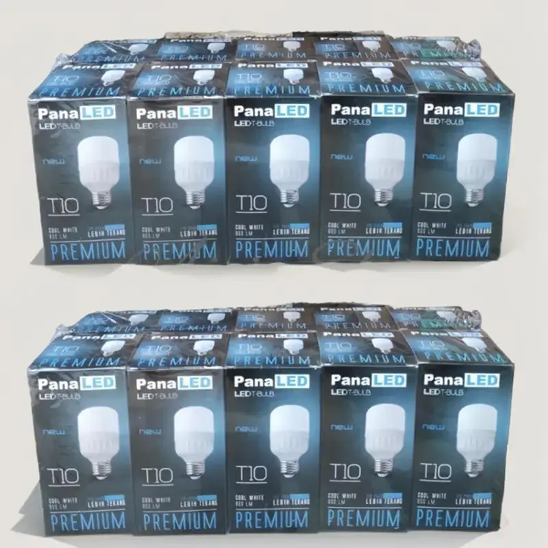 (PAKET ISI 10) LAMPU PANALED PREMIUM LED BULB CAPSULE 10W WARNA PUTIH