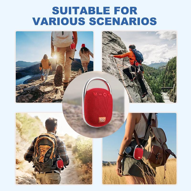 Outdoor Wireless Speaker, Mini Wireless Speaker, Portable Bluetooth-compatible Speaker, Suitable for Indoor and Outdoor, Audio 5