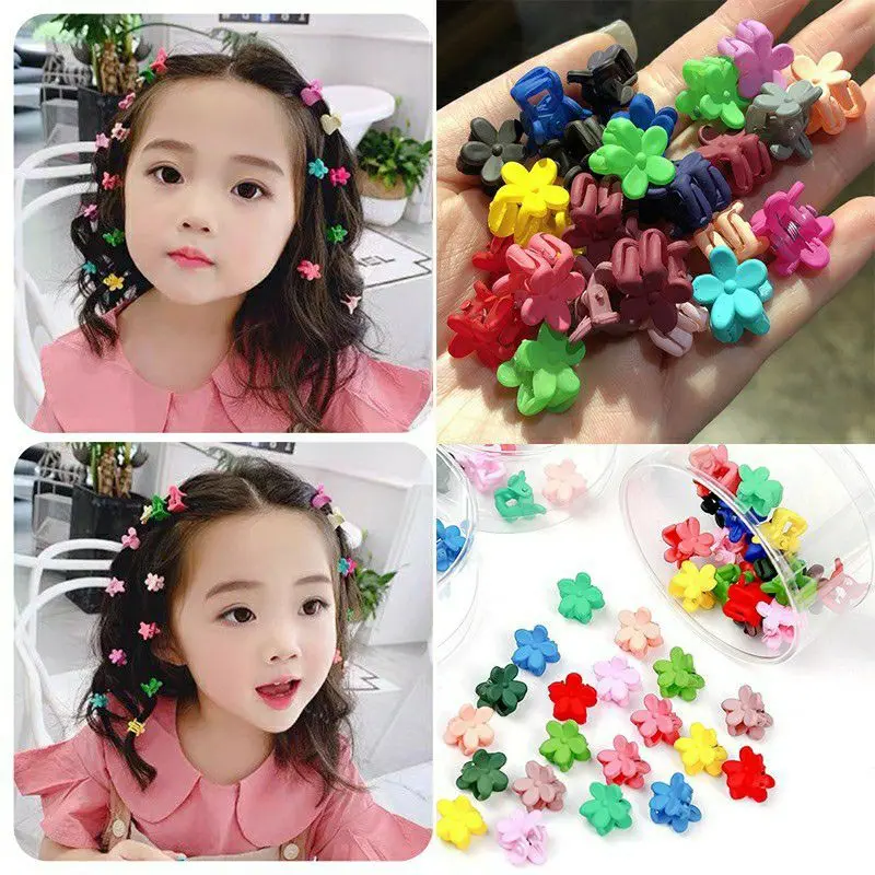 MỚI | SET 12 CÁI KẸP TÓC MINI MIX NHIỀU MÀU MẪU NGẪU NHIÊN SIÊU XINH | VIDEO THẬT | SHOP BEECOW Women  Càng Cua 6
