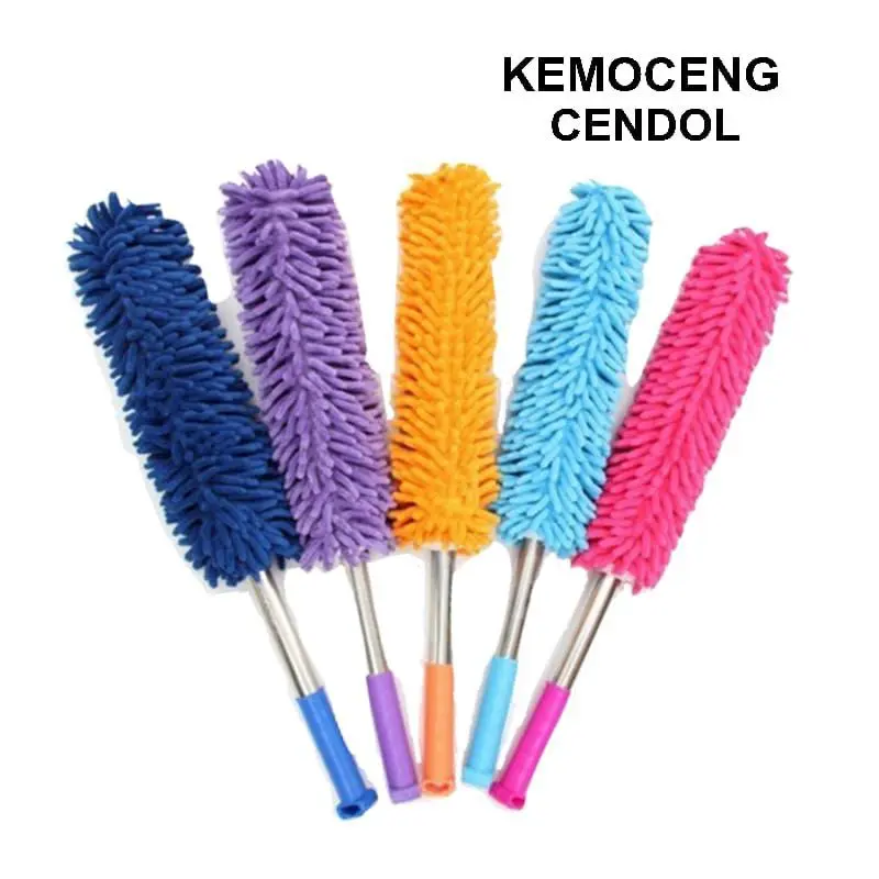 Kemoceng Microfiber Cendol Kemoceng Panjang Pembersih Debu Kemoceng Tarik