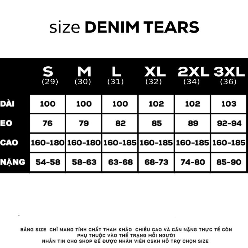 [QUẦN DENIM TEArsss] - QUẦN JEAN HỌA TIẾT PHUN SƠN HOA NAM THỜI TRANG UNISEX 6