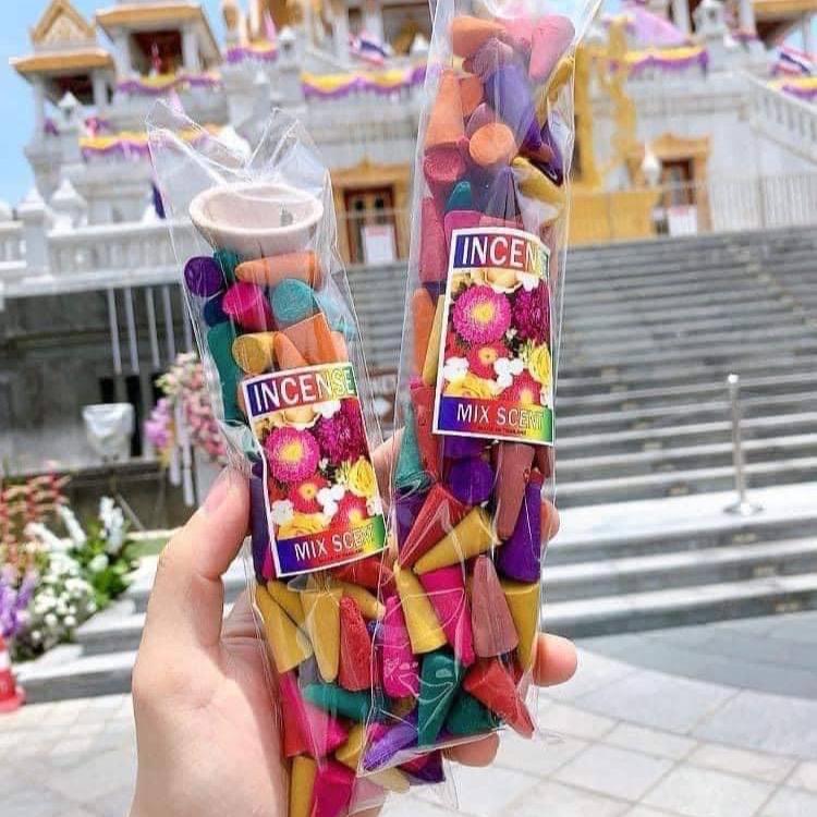 Gói 100gram viên nén nhang trầm hương Thái Lan