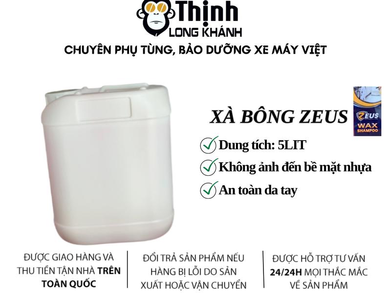 Xà bông ZEUS 5Lit - Dung dịch vệ sinh xe máy