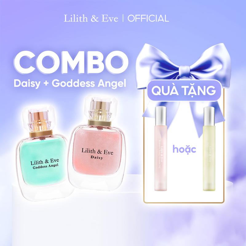 [Chỉ dành cho livestream] Combo nước hoa Lilith and Eve Goddess Angel và Daisy  + Tặng tinh dầu nước hoa